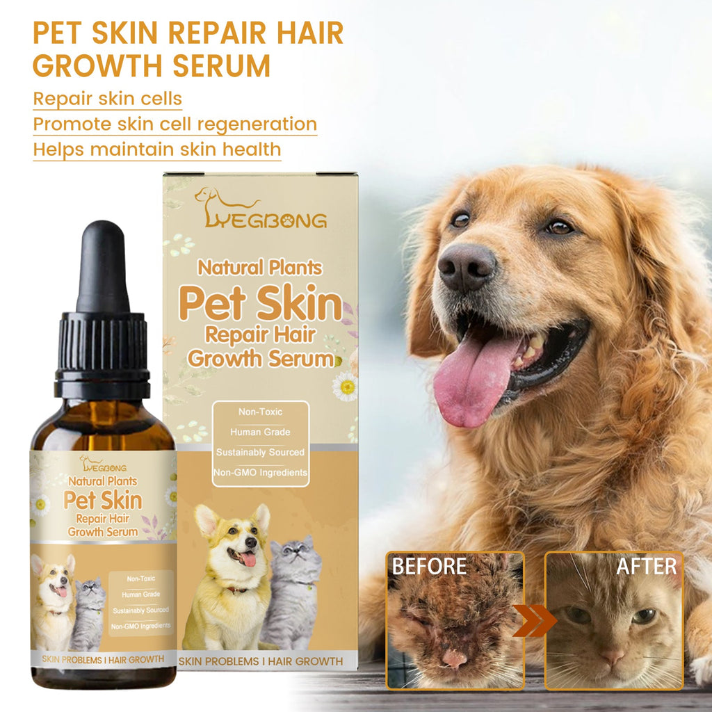 Pet Skin Care Essence Cat And Dog Skin Hair Wound Cleaning And Moisturizing Care Essence