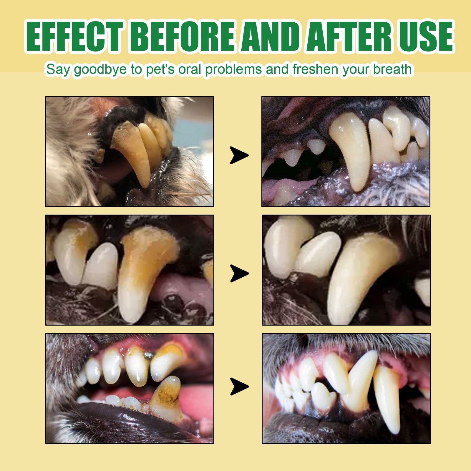 Pet Tooth Deodorizer Spray, Cats And Dogs Universal Mouth Cleaning Breath Freshening Spray