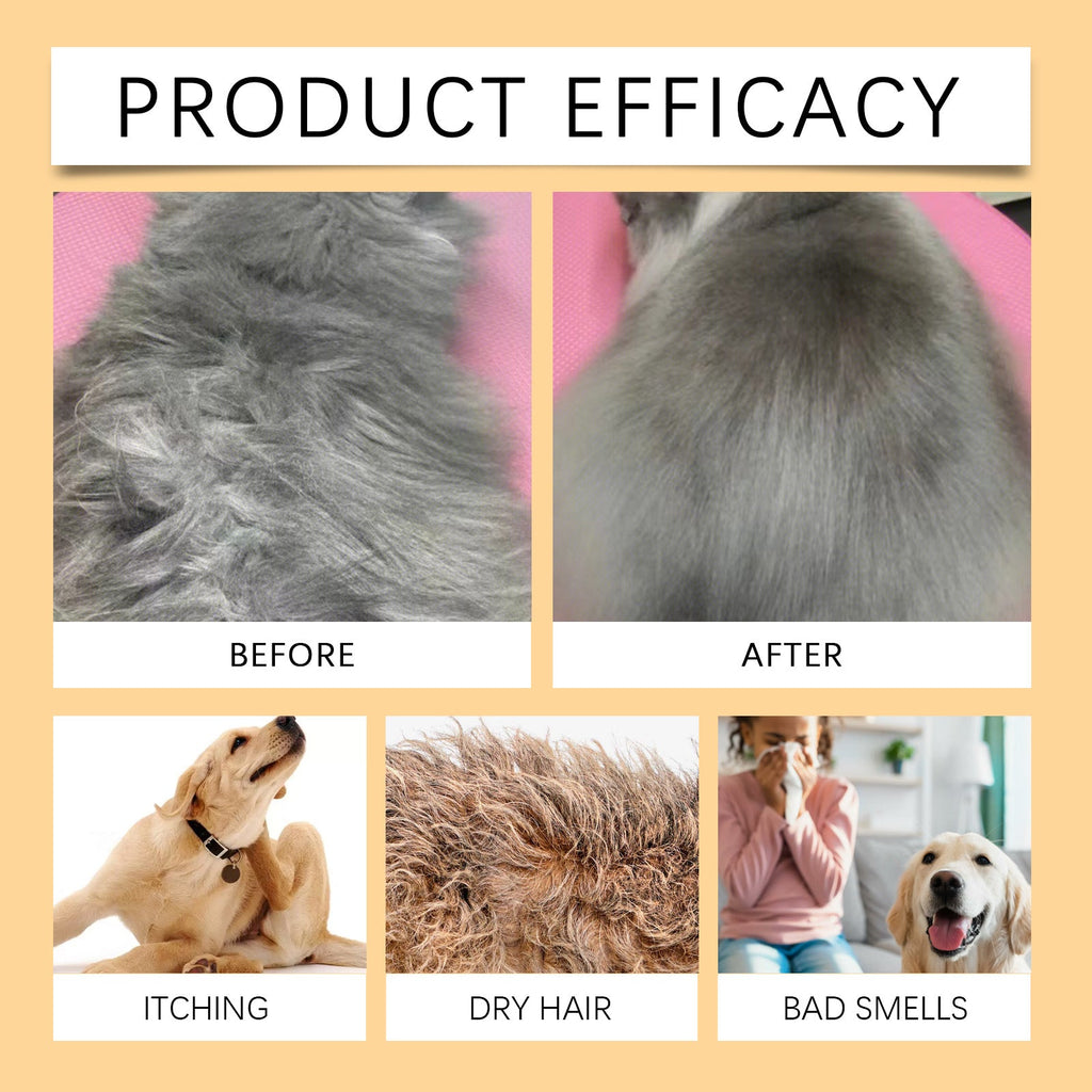 Pet Shampoo (300g) Is A Gentle And Cleansing Shampoo That Makes The Fur Of Pet Cats And Dogs Smooth And Free Of Tangles