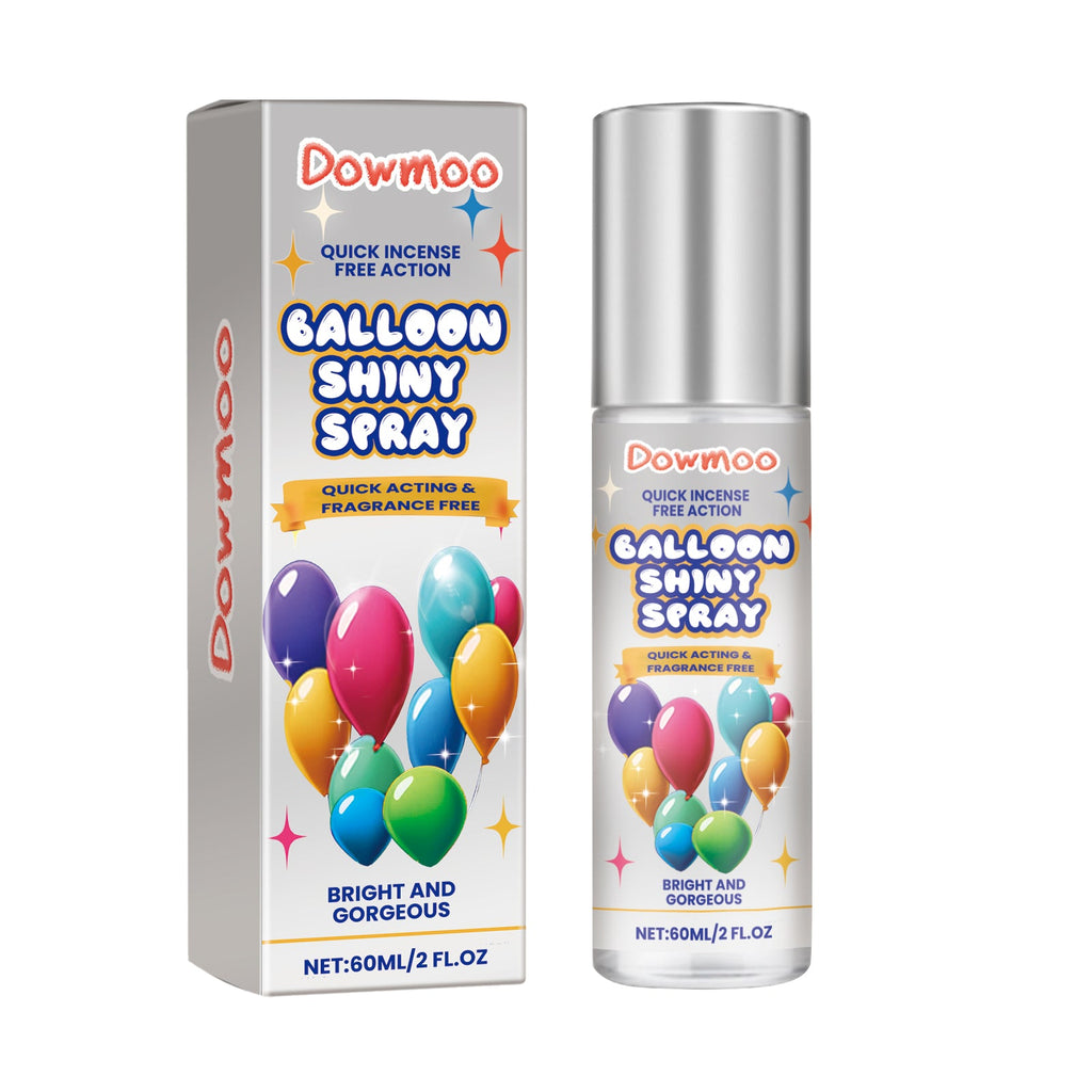 Latex Balloon Shine Spray, Long-Lasting Non-Oxidizing Enhanced Gloss Textured Atmosphere Spray