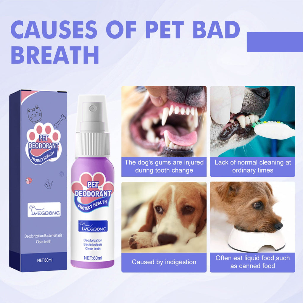 Oral Spary For Pets, Pet Mouth Cleaner Cat Deodorizer Breath Fresher Spray