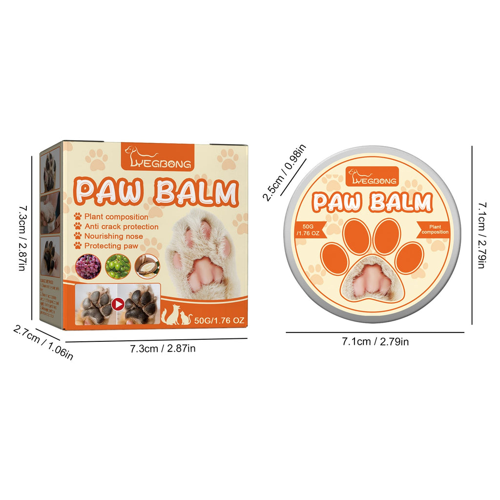 Pet Moisturizing Paw Care Cream, Cats And Dogs Universal Moisturizing Feet Soles Meat Pad Cracked Care Cream