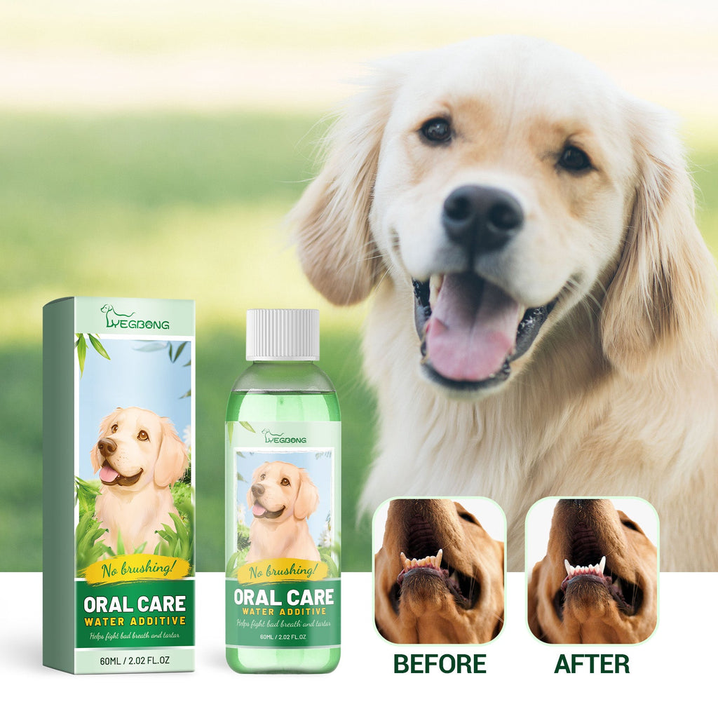 Pet Fresh Breath Cleanser Teeth Water Dog Dog Cat Tooth Stains Mouth Cleaning Ear Canal Odor Cleaning Earwax