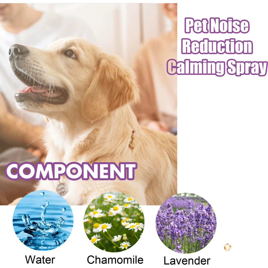 Pet Noise Reduction Calming Spray, Prevent Stress Soothe Pet Calm Mood Reduce Pet Noise Spray