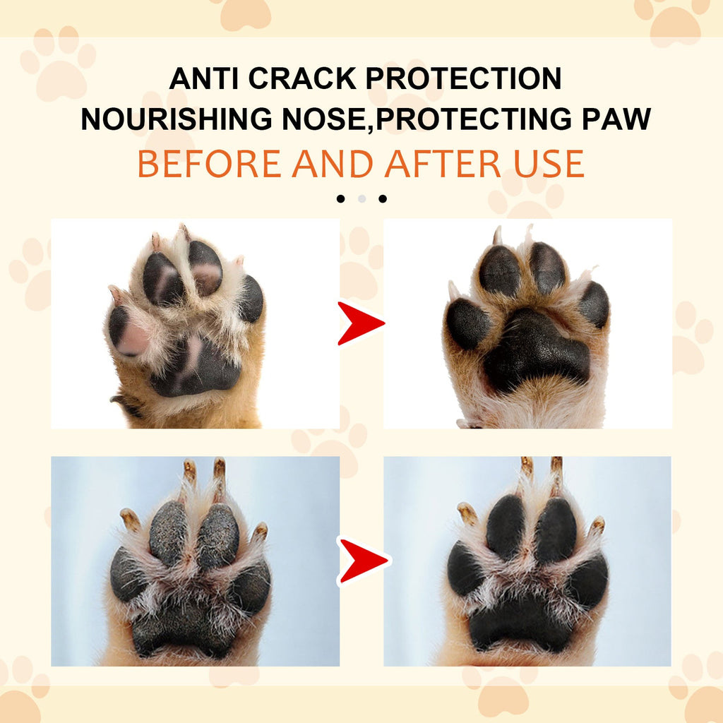 Pet Moisturizing Paw Care Cream, Cats And Dogs Universal Moisturizing Feet Soles Meat Pad Cracked Care Cream