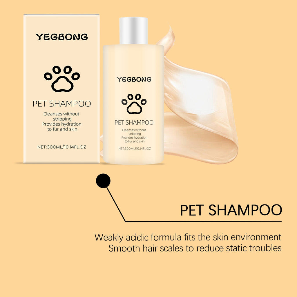 Pet Shampoo (300g) Is A Gentle And Cleansing Shampoo That Makes The Fur Of Pet Cats And Dogs Smooth And Free Of Tangles