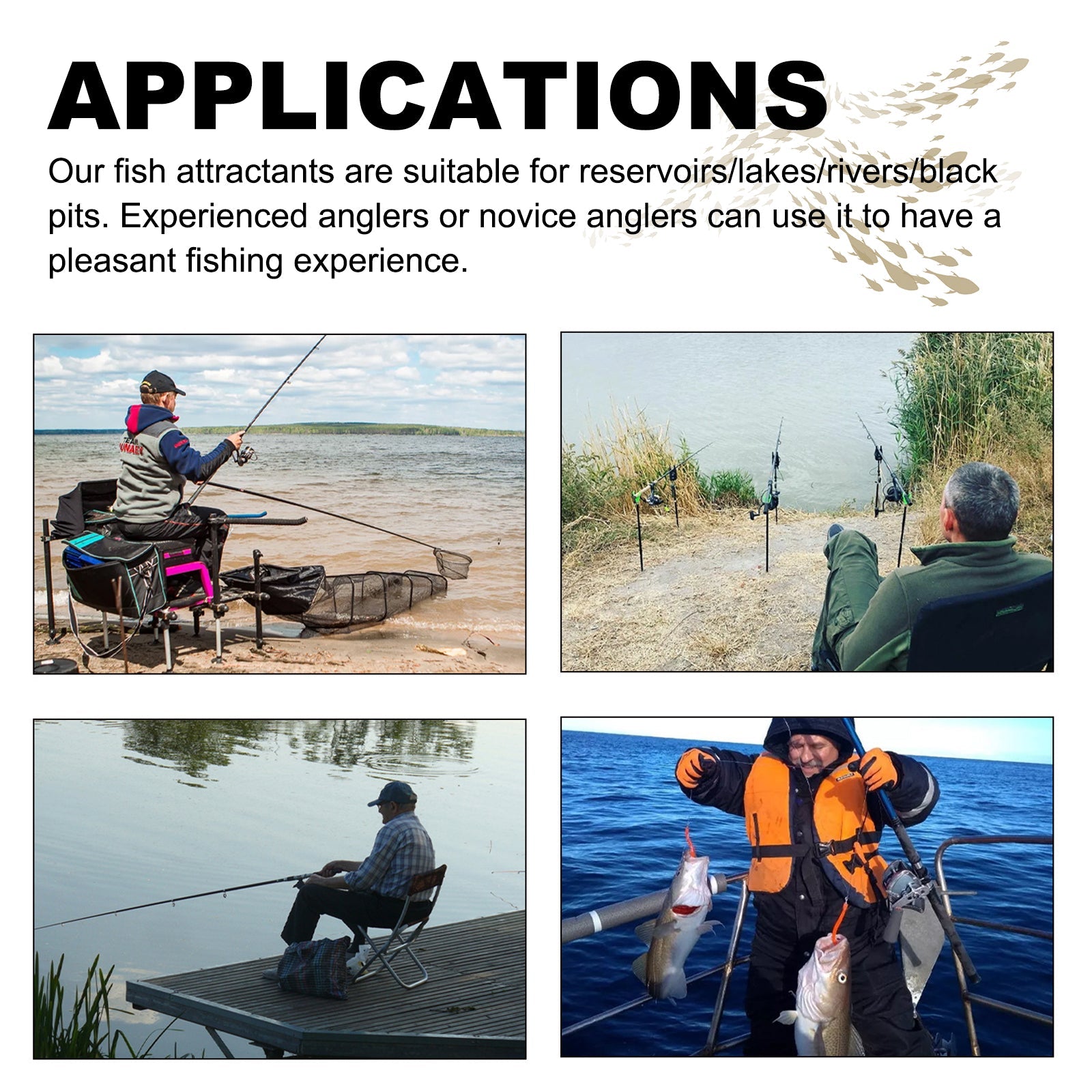 Fish Attractor, Carp Eel Grass Carp Tilapia And Bighead Fishing Medicine Bait Fish Lure Fish Agent