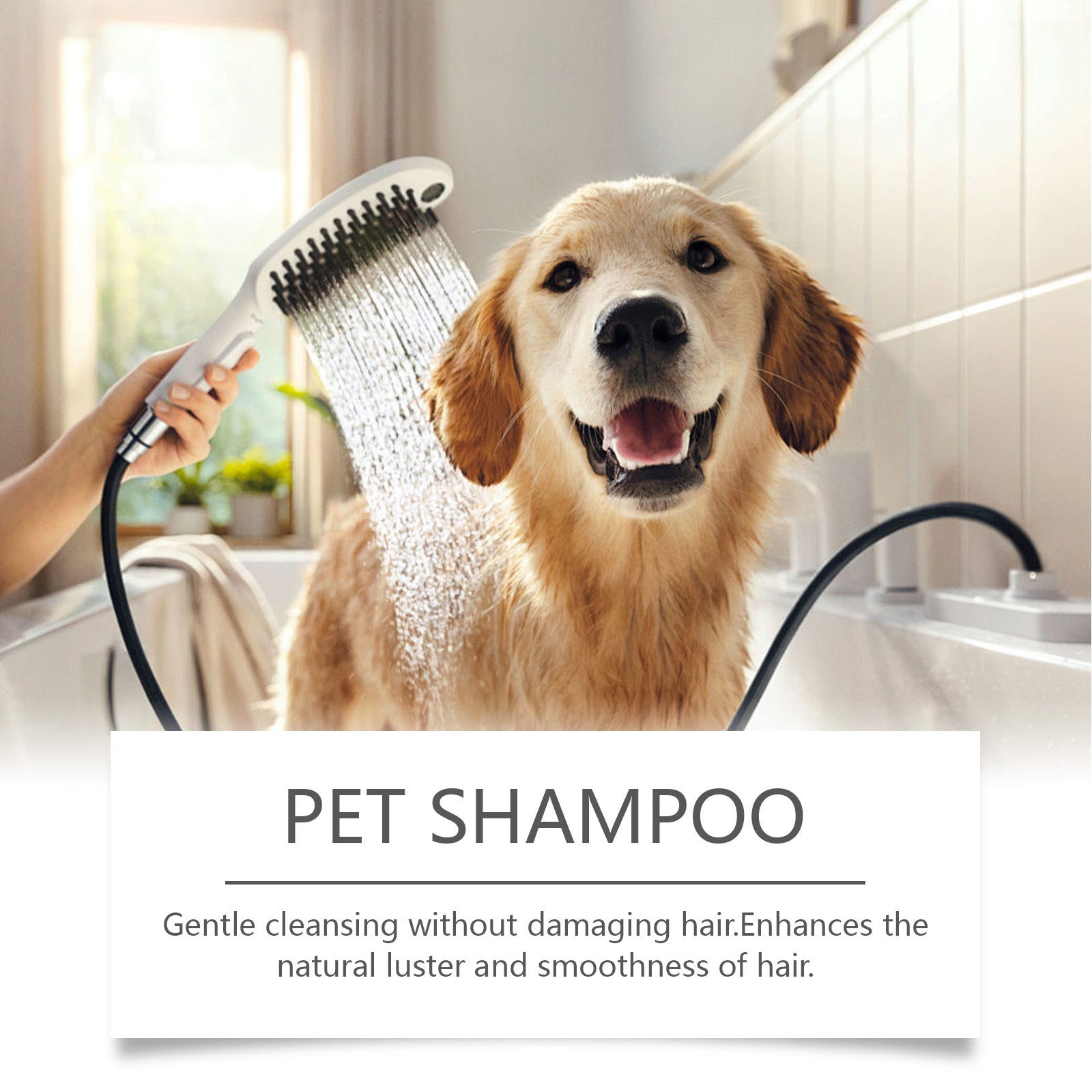 Pet Shampoo (300g) Is A Gentle And Cleansing Shampoo That Makes The Fur Of Pet Cats And Dogs Smooth And Free Of Tangles