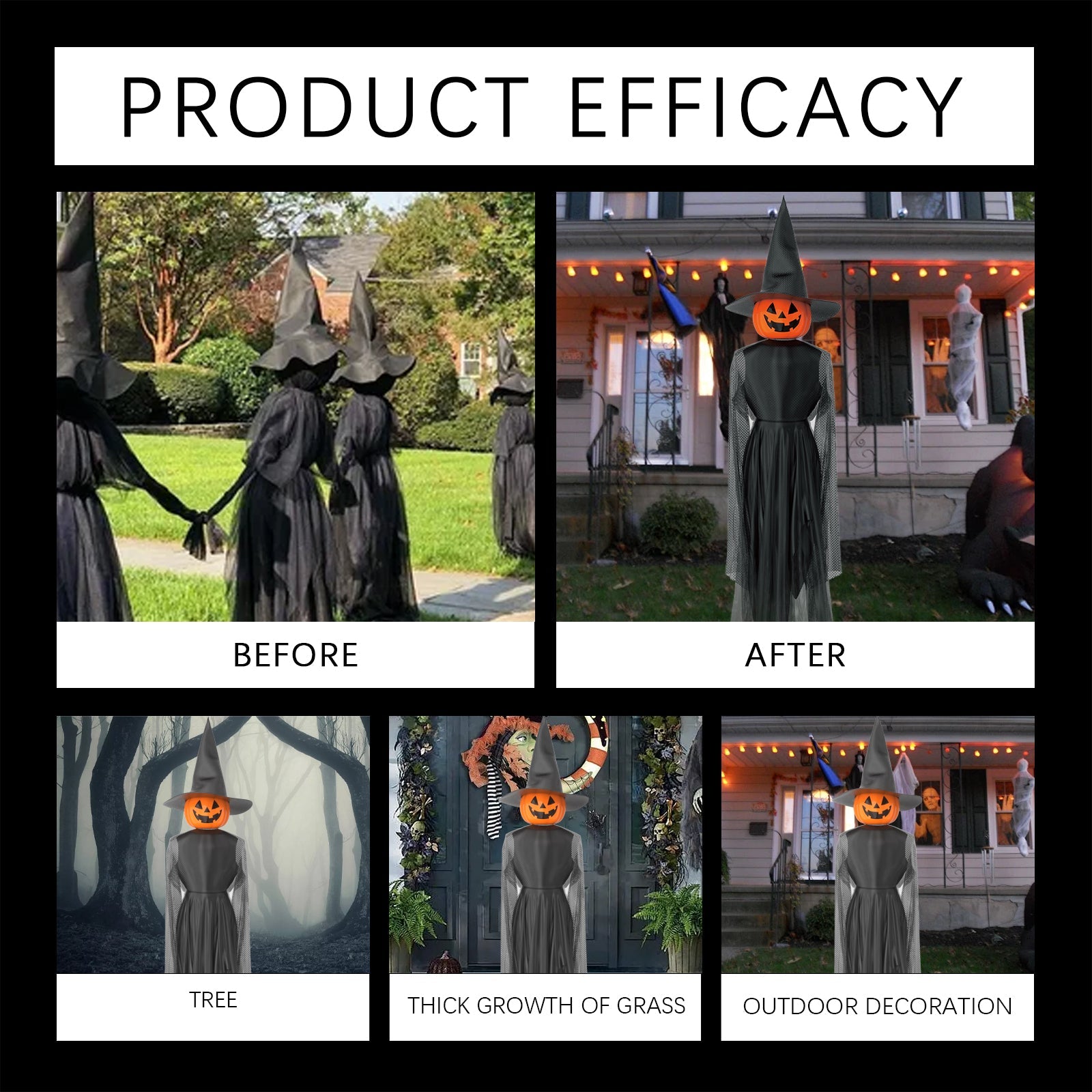 Halloween Pumpkin Witch Hanging Set Halloween Surprise Party Atmosphere Decoration Decoration Props