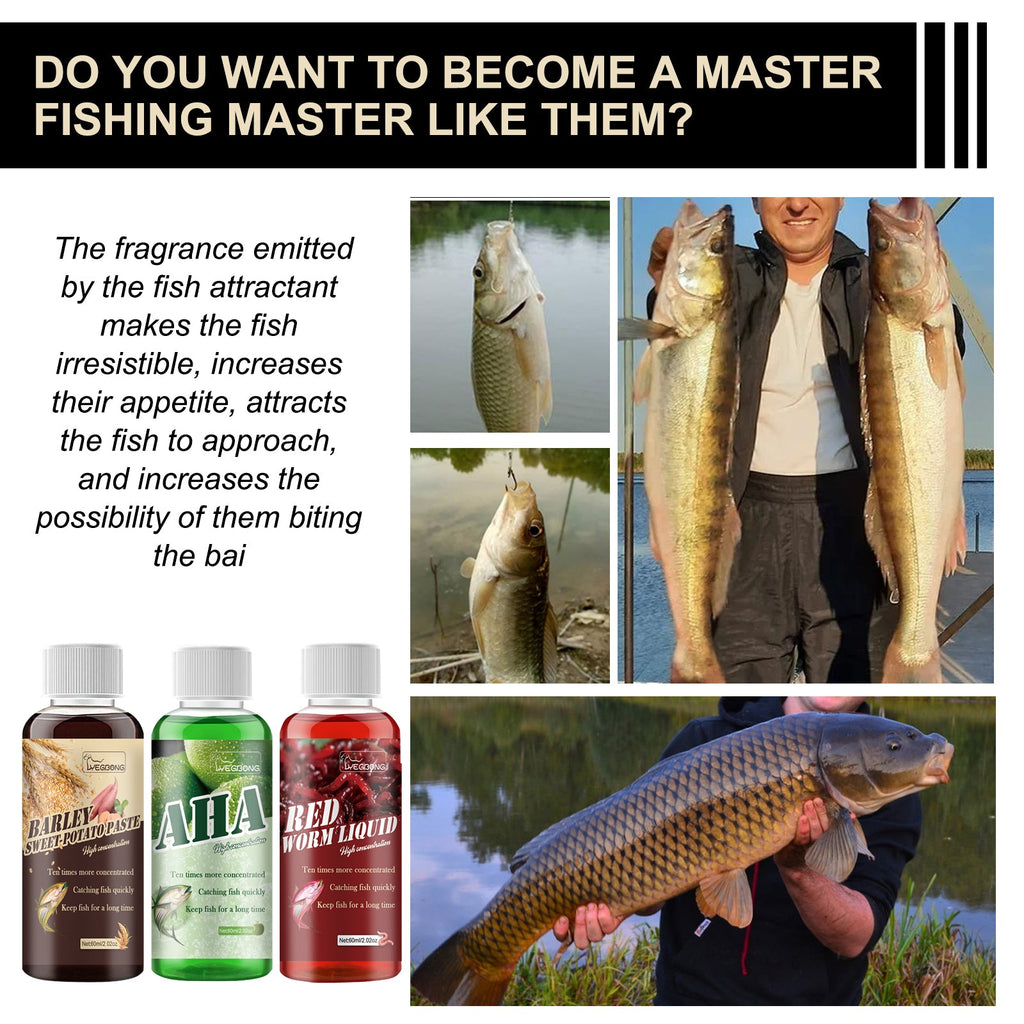 Fish Attractor, Carp Eel Grass Carp Tilapia And Bighead Fishing Medicine Bait Fish Lure Fish Agent