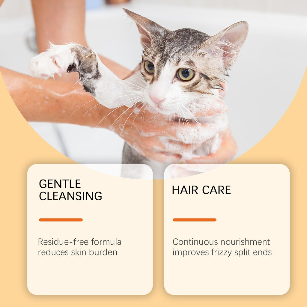 Pet Shampoo (300g) Is A Gentle And Cleansing Shampoo That Makes The Fur Of Pet Cats And Dogs Smooth And Free Of Tangles