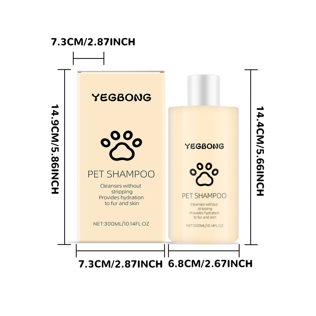 Pet Shampoo (300g) Is A Gentle And Cleansing Shampoo That Makes The Fur Of Pet Cats And Dogs Smooth And Free Of Tangles