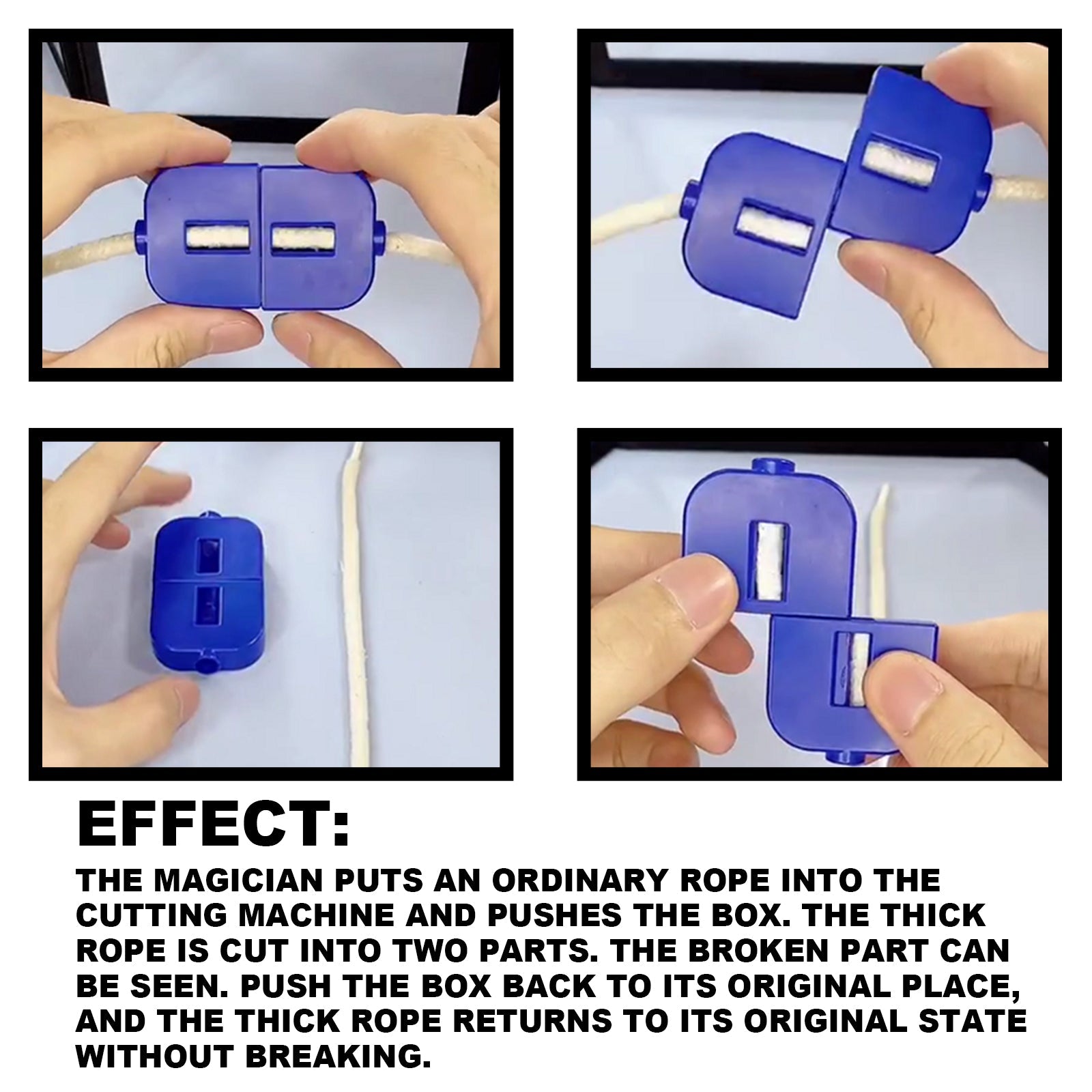 Magic Decompression Blind Box Christmas Spirit Gift Magic Props Blind Box Magic Toys Fun Blind Box