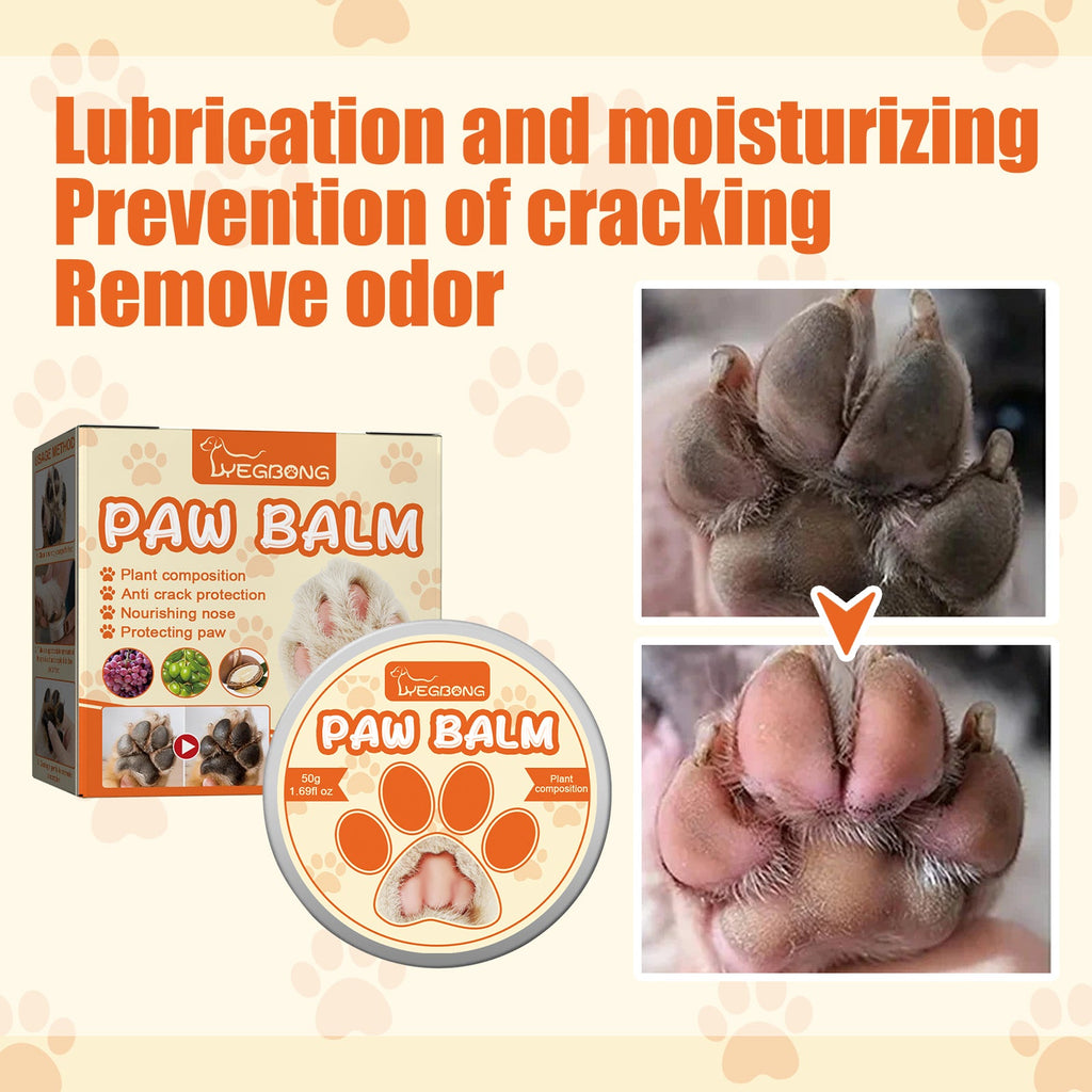 Pet Moisturizing Paw Care Cream, Cats And Dogs Universal Moisturizing Feet Soles Meat Pad Cracked Care Cream