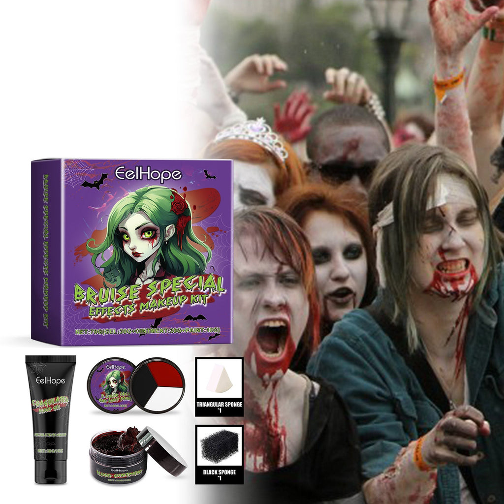 Halloween Vampire Makeup Kit Holiday Party Paint Dress-Up Makeup Masquerade Tools