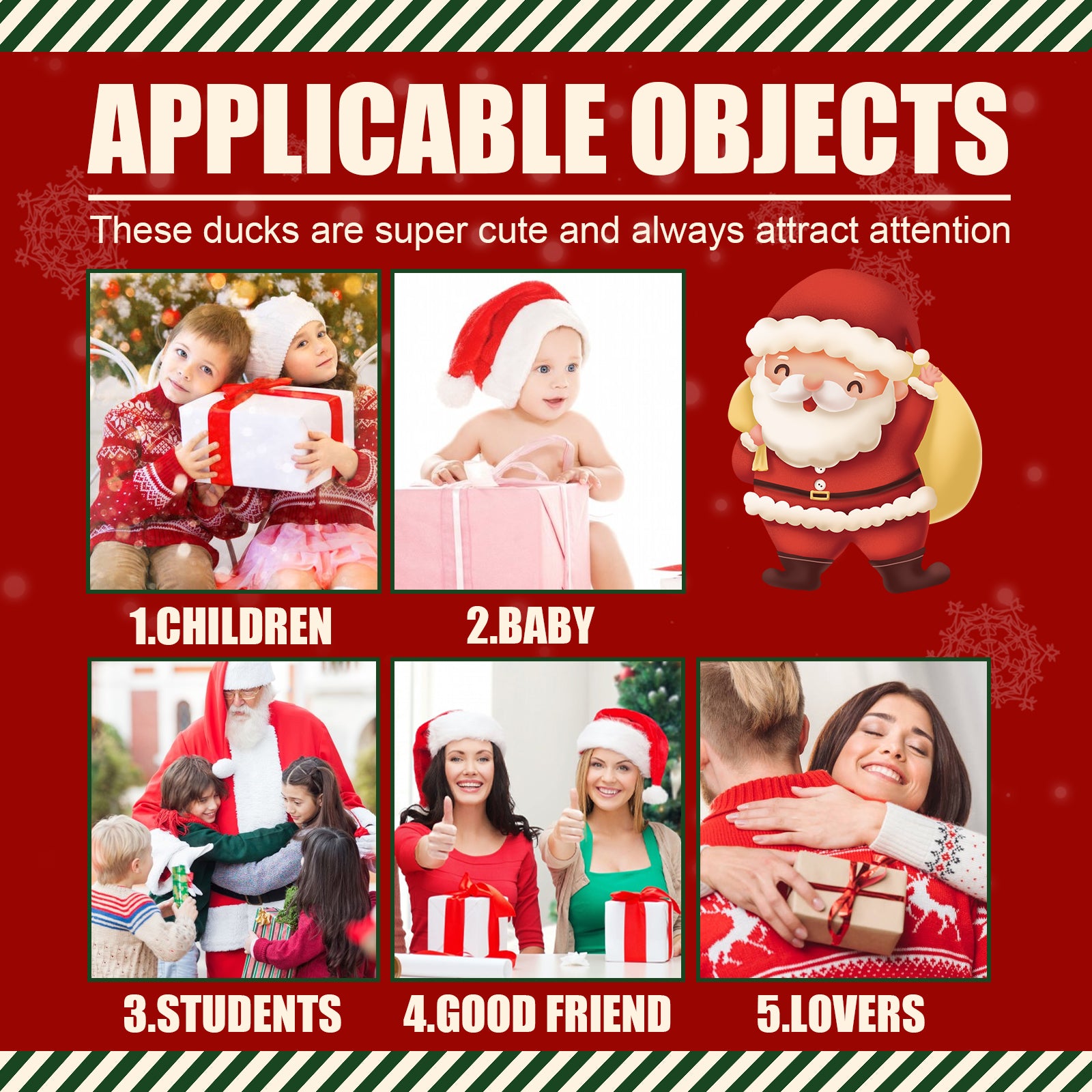 Christmas Blind Box, 24 Grid Cartoon Gift Ducklings Blind Box