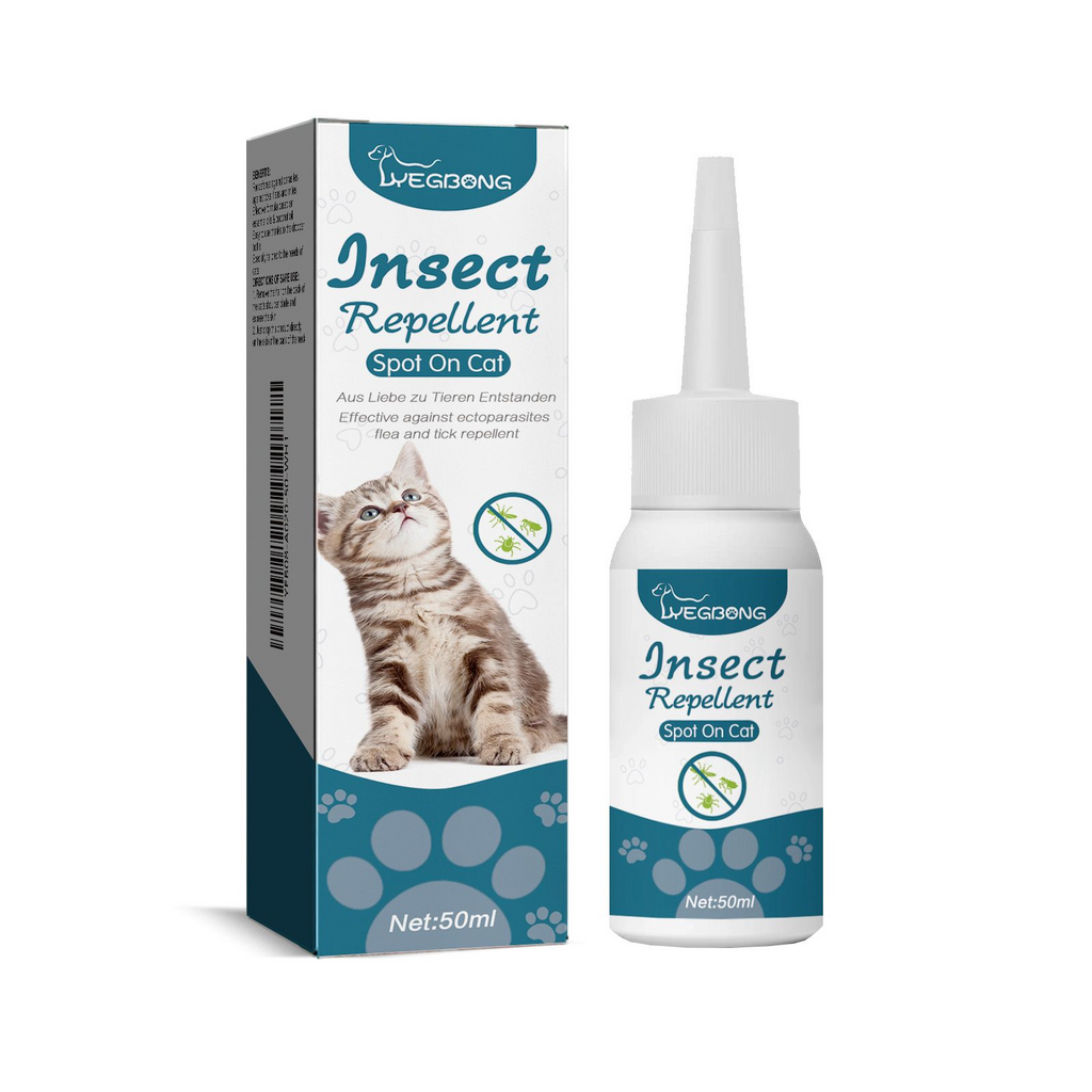 Pet Anti-Flea Tick Agent, External Deworming Skin Cleaning Tick Drops For Cats And Dogs