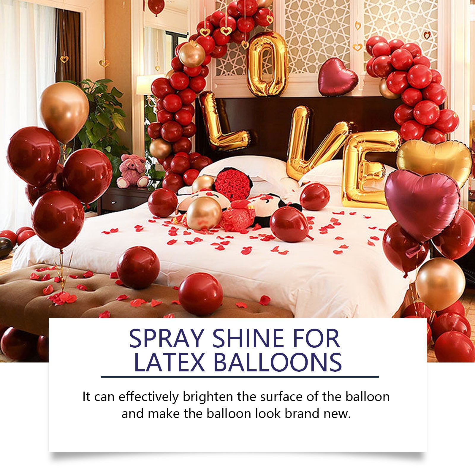 Highlighter Balloon Spray To Enhance The Gloss Of The Balloon For A Lasting Effect To Create An Atmosphere Highlighter Spray