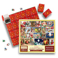 The Jigsaw Puzzle Advent Calendars, Christmas Creative 24 Grid Countdown Calendar Blind Box Puzzle Gift