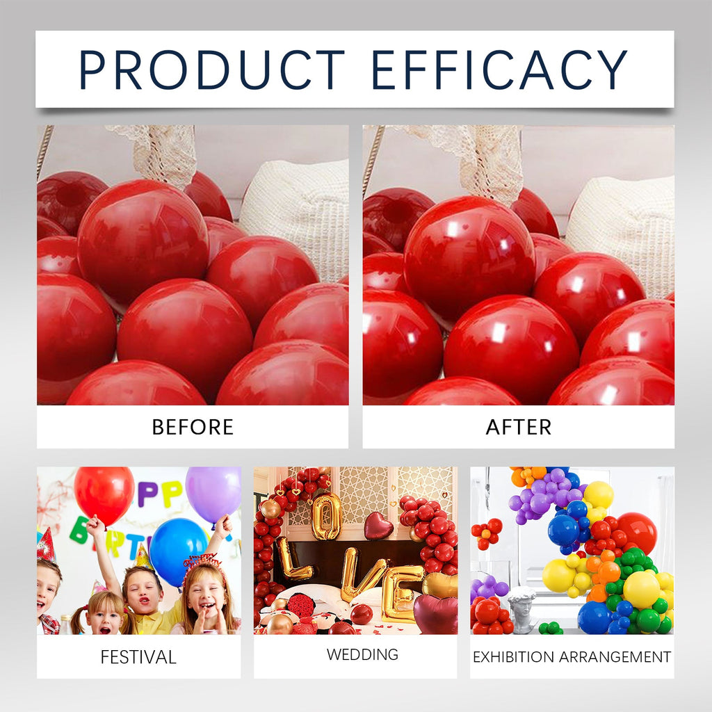 Latex Balloon Shine Spray, Long-Lasting Non-Oxidizing Enhanced Gloss Textured Atmosphere Spray