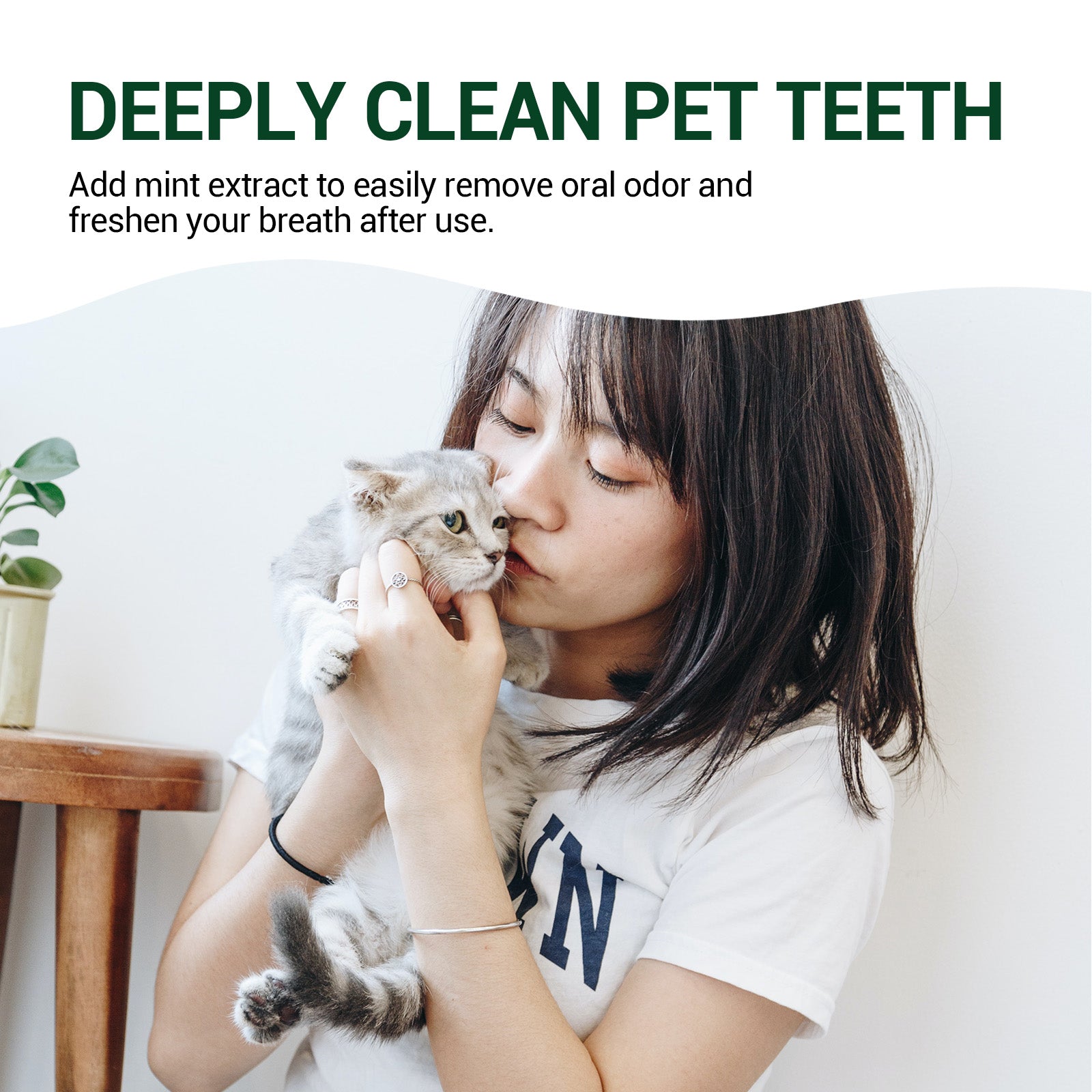 Pet Fresh Breath Cleanser Teeth Water Dog Dog Cat Tooth Stains Mouth Cleaning Ear Canal Odor Cleaning Earwax