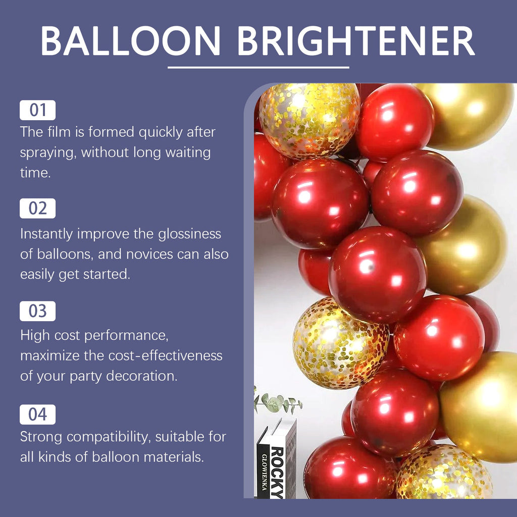 Party Balloon Brightener To Enhance The Party Atmosphere Balloon Long-Lasting Bright Surface Texture Brightener