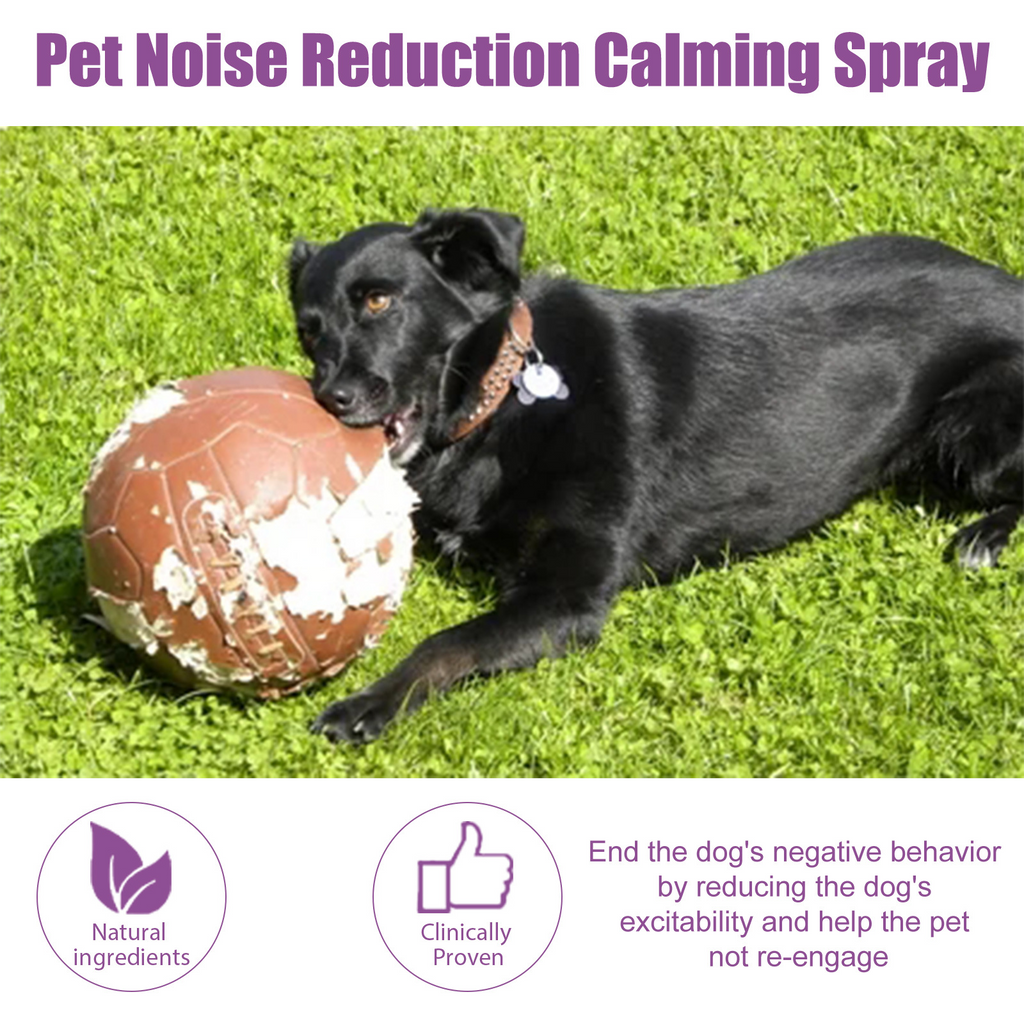 Pet Noise Reduction Calming Spray, Prevent Stress Soothe Pet Calm Mood Reduce Pet Noise Spray