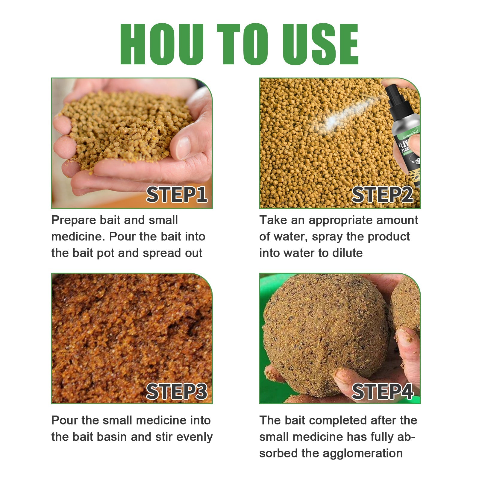 Bait Attractant, Small Medicine Attractant Wild Fishing Bait Bait Fishing Lure Agent Is Expected To Lead Fish