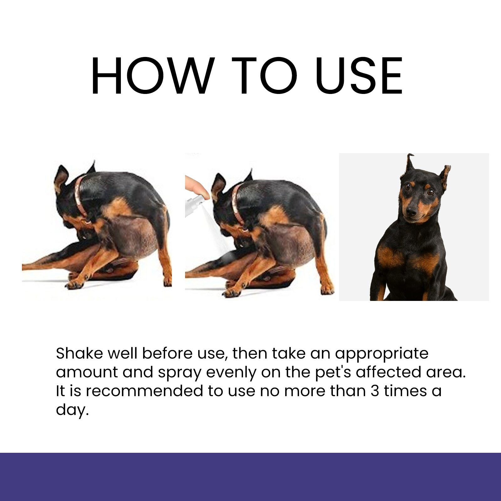 Pet Anti-Itch Spray, Pet Universal Cleaning And Soothing Skin Fur For Anti-Mite Anti-Bug Anti-Itch Spray
