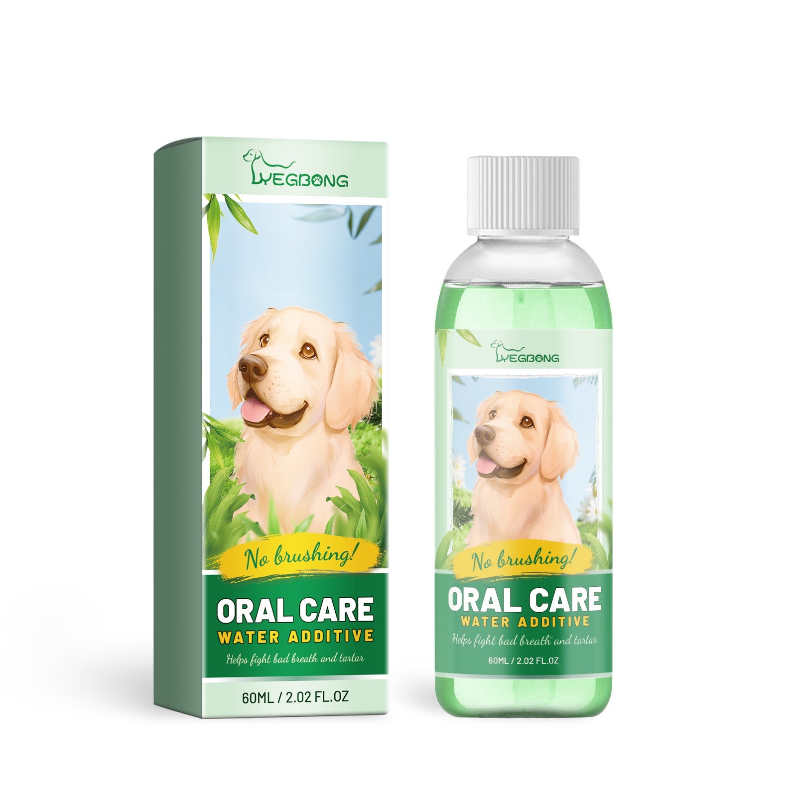 Pet Fresh Breath Cleanser Teeth Water Dog Dog Cat Tooth Stains Mouth Cleaning Ear Canal Odor Cleaning Earwax