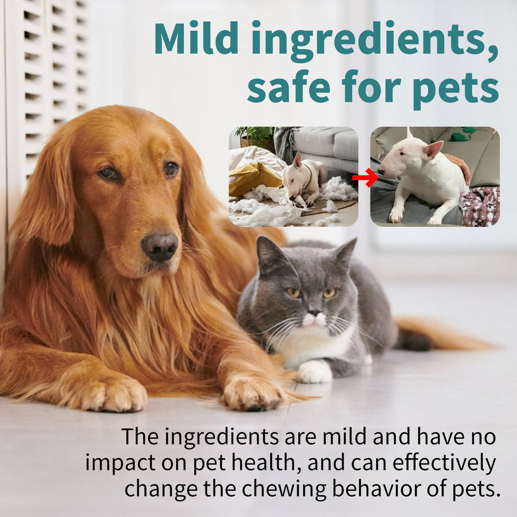 Corrective Chewing Spray For Pets, Anti-Cat/Dog Scratching Sofa Chewing Pet Behavior Modification Spray