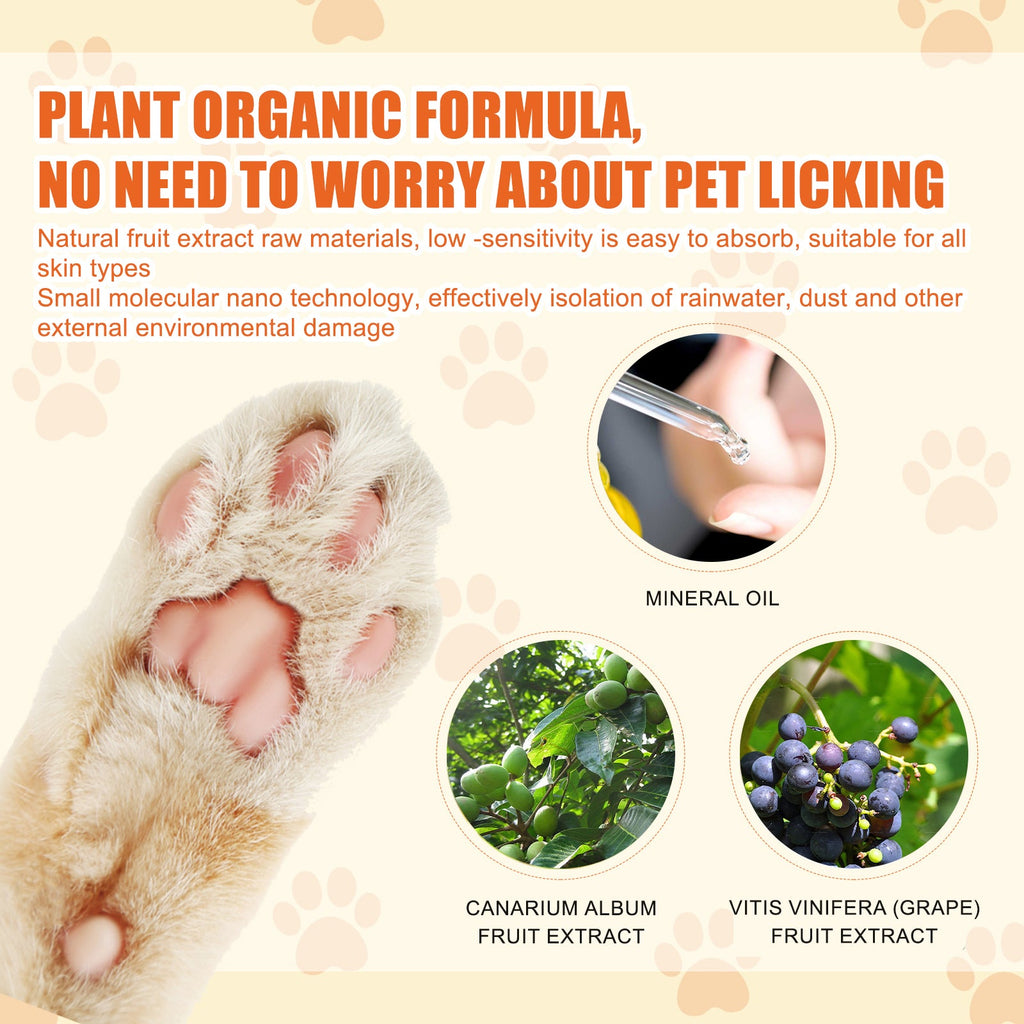 Pet Moisturizing Paw Care Cream, Cats And Dogs Universal Moisturizing Feet Soles Meat Pad Cracked Care Cream