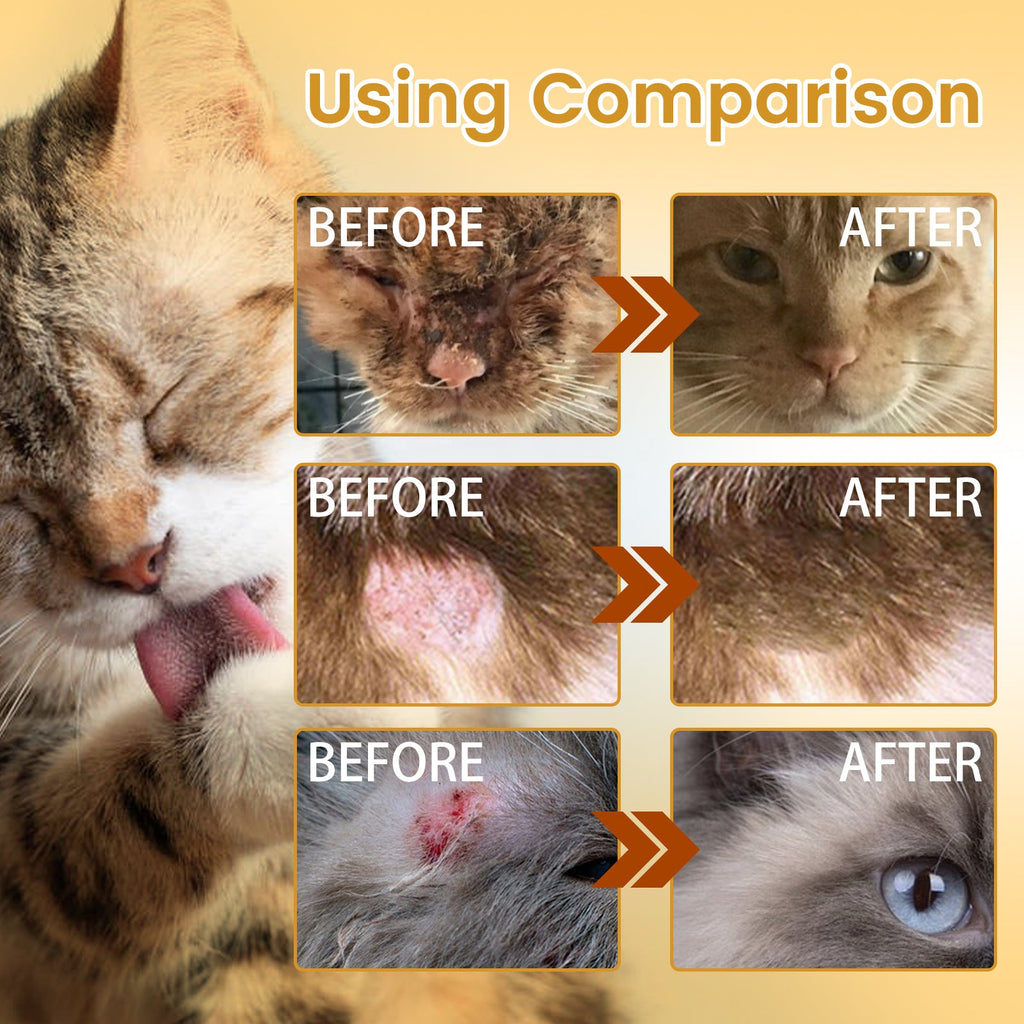 Pet Skin Care Essence Cat And Dog Skin Hair Wound Cleaning And Moisturizing Care Essence