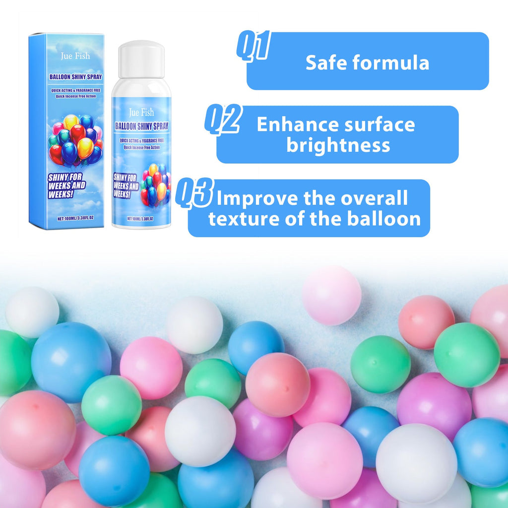 Balloon Shiny Spray, Anti-Oxidation To Maintain The Brightness Of The Balloon Surface Scene Decoration Supplies