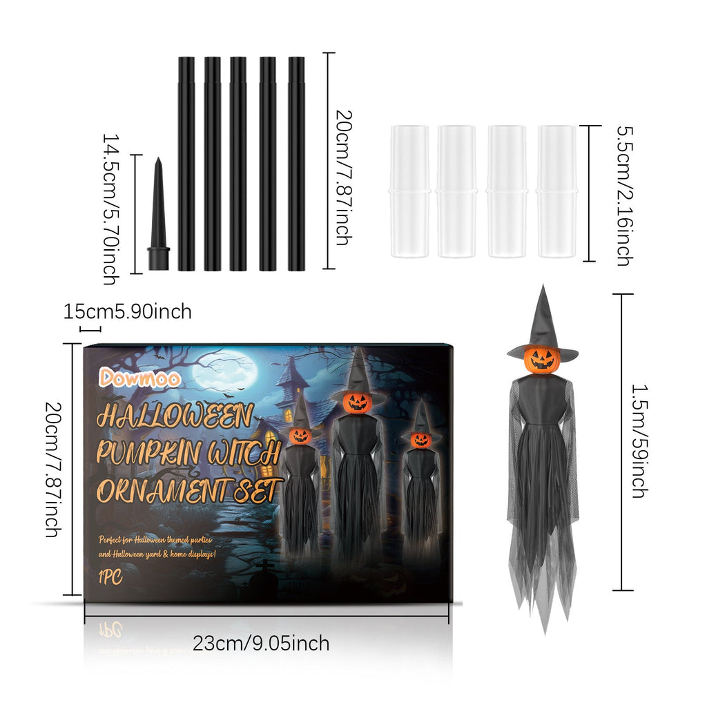 Halloween Pumpkin Witch Hanging Set Halloween Surprise Party Atmosphere Decoration Decoration Props