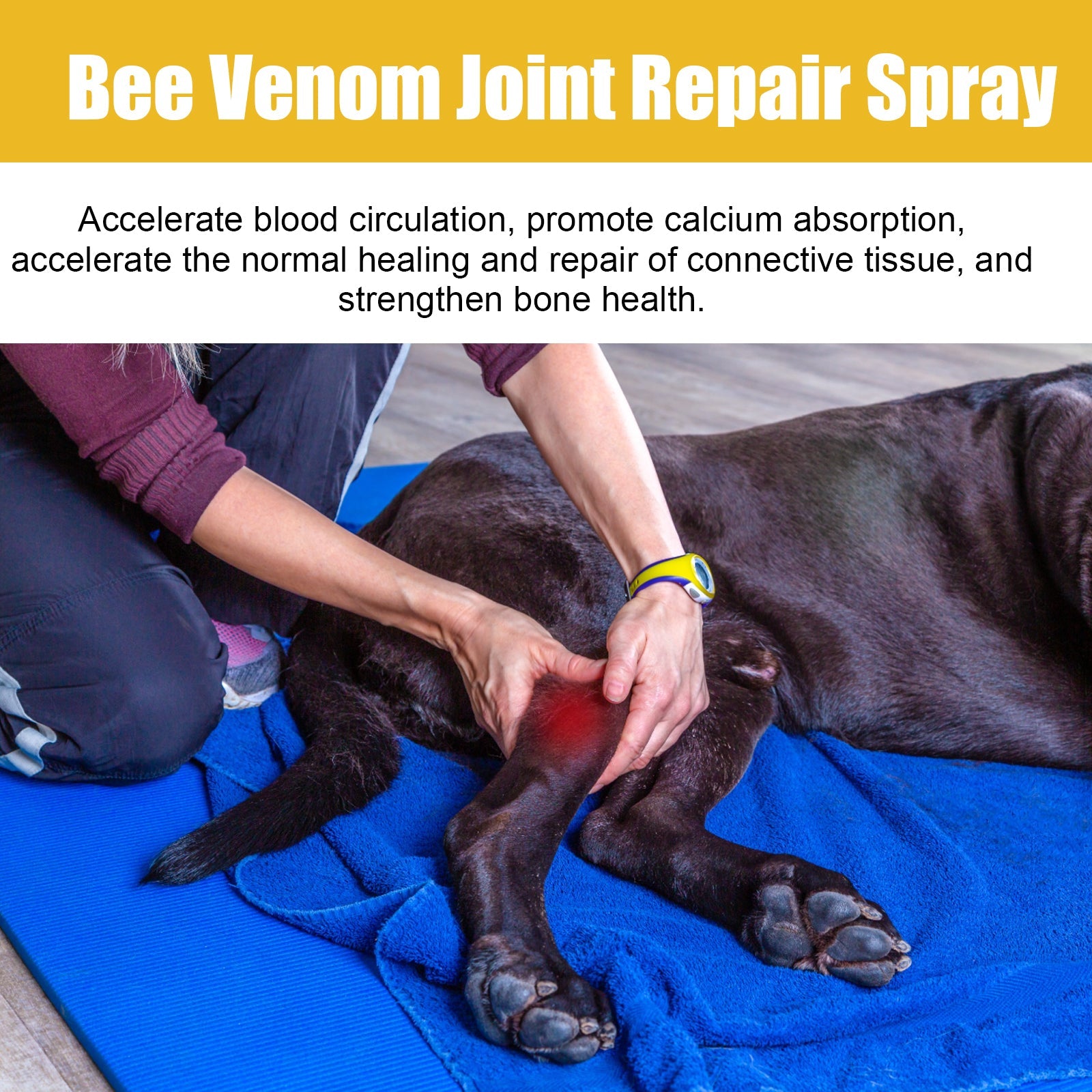 Pet Joint Repair Spray, Cats And Dogs Relieve Body Joint Soreness Muscles And Bone Care Spray