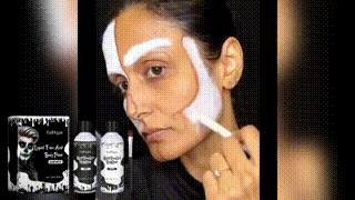 Halloween Party Instant Dry Paint Solution, Paint Foundation Makeup Makeup Clown Colorful Paint Solution