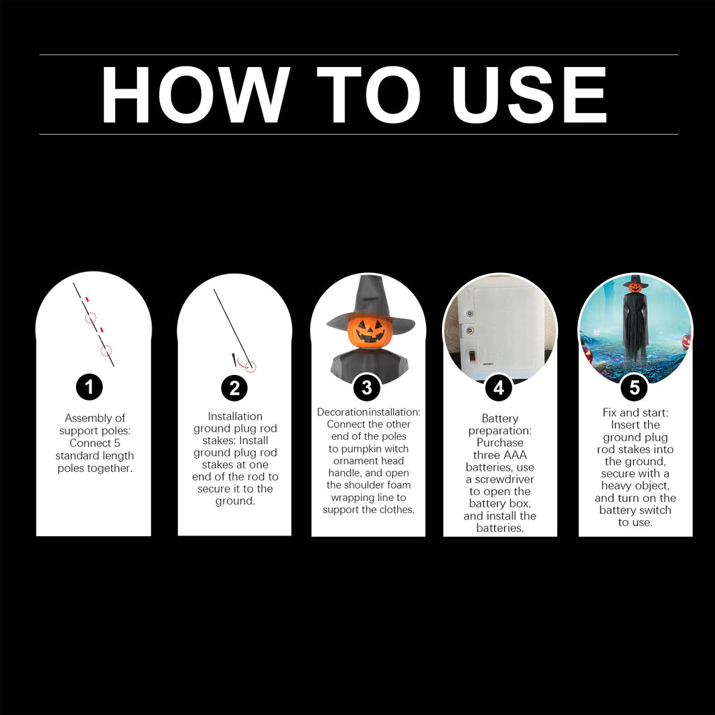 Halloween Pumpkin Witch Hanging Set Halloween Surprise Party Atmosphere Decoration Decoration Props