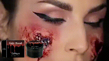 Eelhope Halloween Fake Blood Makeup Props Fake Blood Realistic And Easy To Wash Blood Plasma Trick Fake Blood