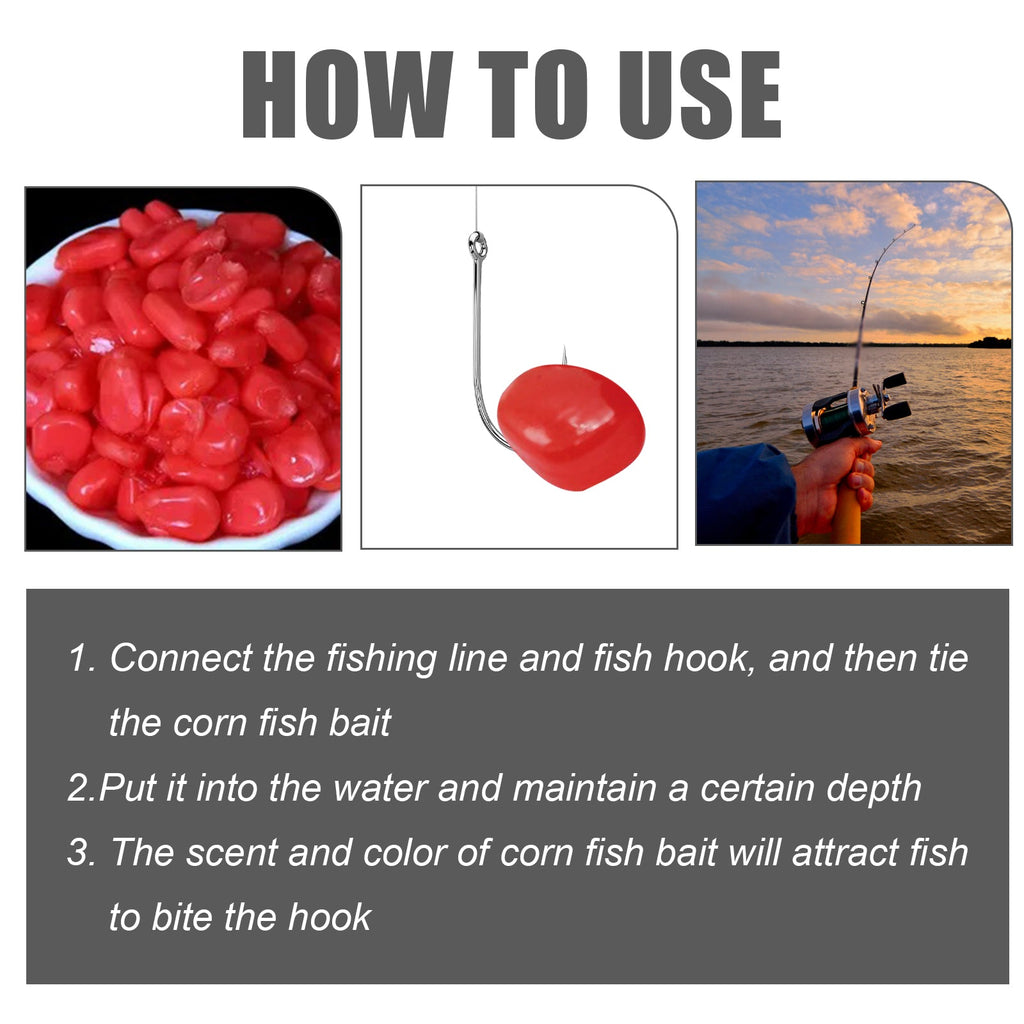 Corn Fish Bait, Reservoir Fish Bait Fishing Lure Fish Portable Fish Primer