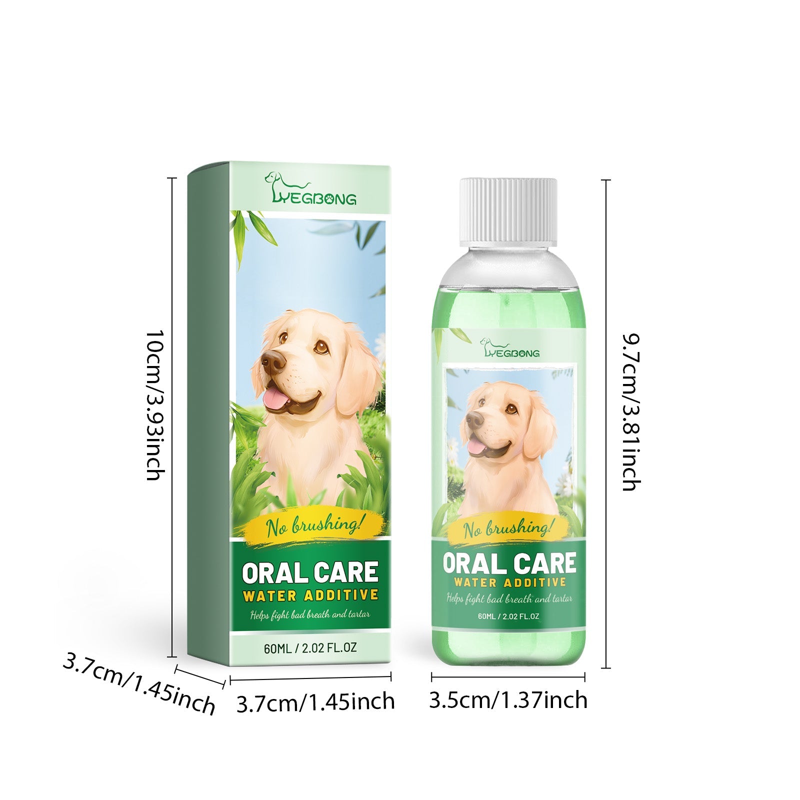 Pet Fresh Breath Cleanser Teeth Water Dog Dog Cat Tooth Stains Mouth Cleaning Ear Canal Odor Cleaning Earwax
