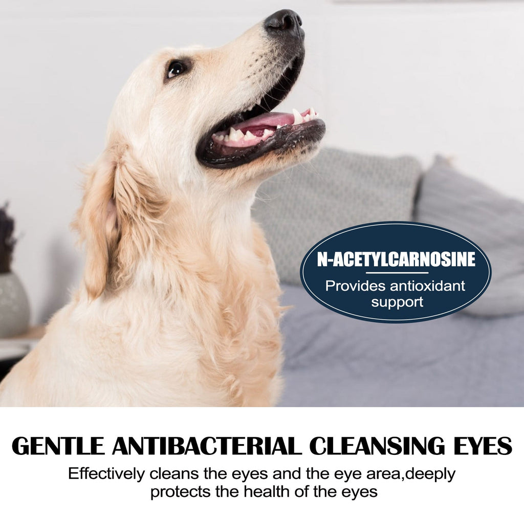Pet Eye Drops, Cats And Dogs Remove Tears Relieve Eyes Itchy Cleansing Eye Drops