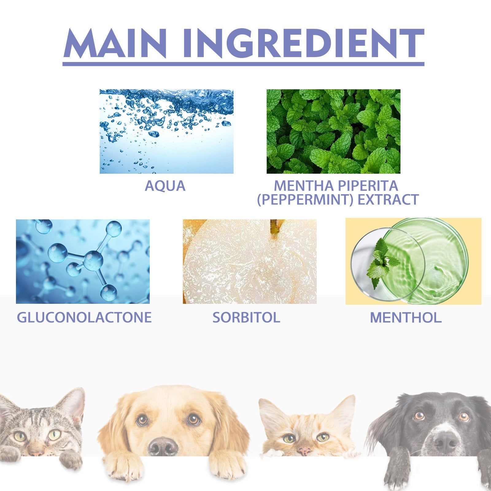 Tooth Cleaning Spray For Cats And Dogs, Remove Tooth Stains Fresh Breath Pets Oral Care Spray