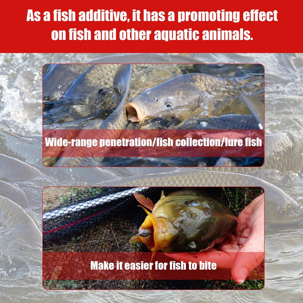 HozoneX Fish Attractants, Concentrated Fishing Comprehensive Bait Fast Nesting Red Worm Liquid Thick Fishy Bait Opening Agent